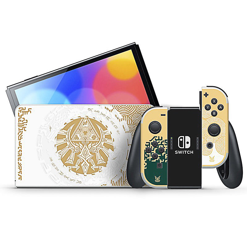 Zelda Tears of The Kingdom Limited Console Skin Sticker for Nintendo Switch OLED, NS Switch Accessories